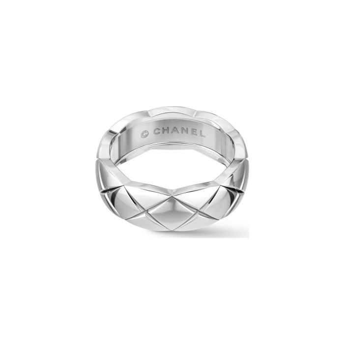 NIGO Chanel COCO CRUSH Stylish Refined And Minimalist Wide Narrow Diamond Pattern Simple Ring Jewelry Accessories  #nigo79154
