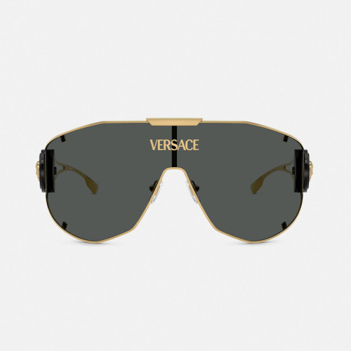NIGO Versace MEDUSA  Men's And Women's Classic Fashion Color Blocked Letter Print Temple Logo Sunglasses Eyewear Accessories #nigo79149