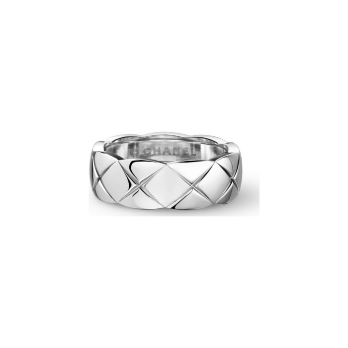 NIGO Chanel COCO CRUSH Stylish Refined And Minimalist Wide Narrow Diamond Pattern Simple Ring Jewelry Accessories  #nigo79154