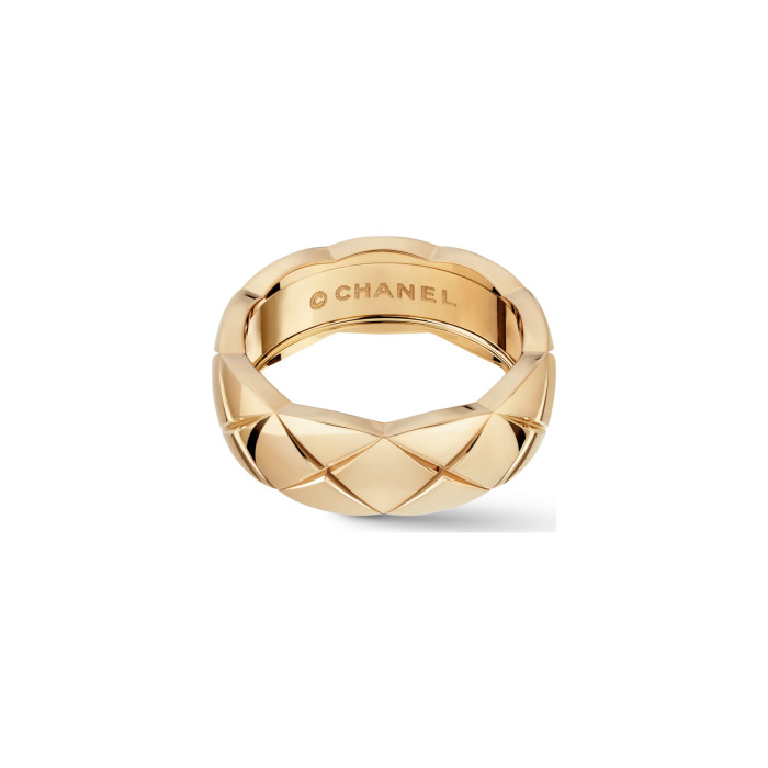 NIGO Chanel COCO CRUSH Stylish Refined And Minimalist Wide Narrow Diamond Pattern Simple Ring Jewelry Accessories  #nigo79154