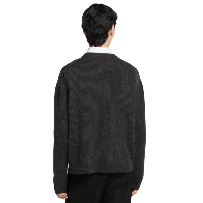 NIGO Gucci Men's And Women's Fall/winter Fashion Casual Solid Color Crew Neck Pullover With Letter Logo In Cashmere Sweater #nigo79161