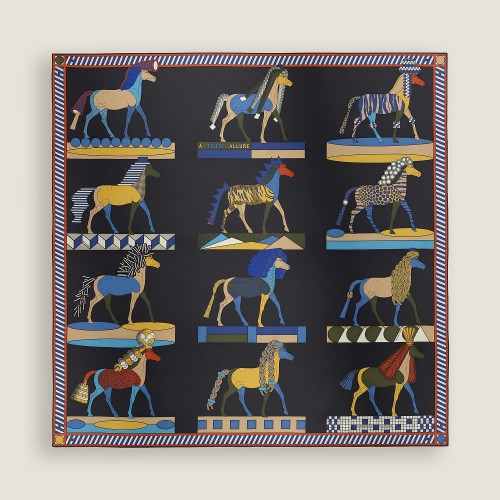 NIGO Hermes Women's Fashion Classic Square Silk Scarf Elegant Casual Silk  Accessories #nigo79168