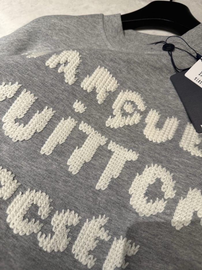 NIGO Louis Vuitton Men's Spring/fall Casual Solid Color Crewneck Long Sleeve Sweatshirt With Embroidered Logo Sweatshirt #nigo79166