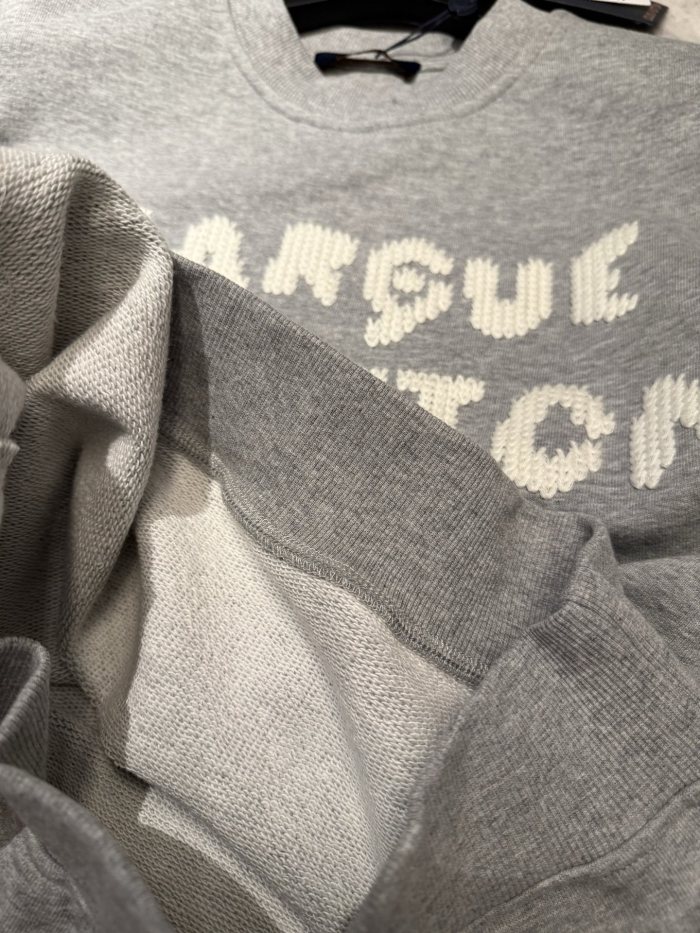 NIGO Louis Vuitton Men's Spring/fall Casual Solid Color Crewneck Long Sleeve Sweatshirt With Embroidered Logo Sweatshirt #nigo79166