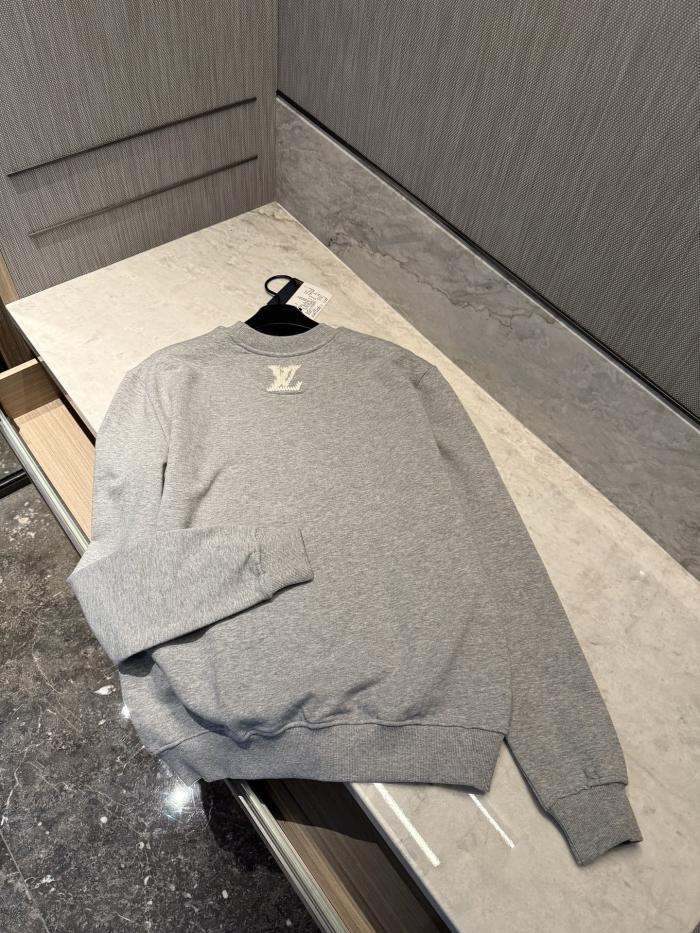 NIGO Louis Vuitton Men's Spring/fall Casual Solid Color Crewneck Long Sleeve Sweatshirt With Embroidered Logo Sweatshirt #nigo79166