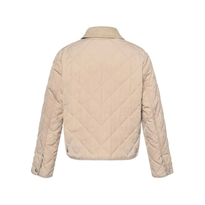 NIGO Burberry Women's Fall/Winter Fashion Casual Solid Color Lapel Single Breasted Short Jacket #nigo79197