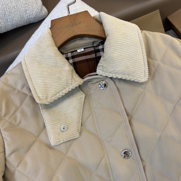 NIGO Burberry Women's Fall/Winter Fashion Casual Solid Color Lapel Single Breasted Short Jacket #nigo79197