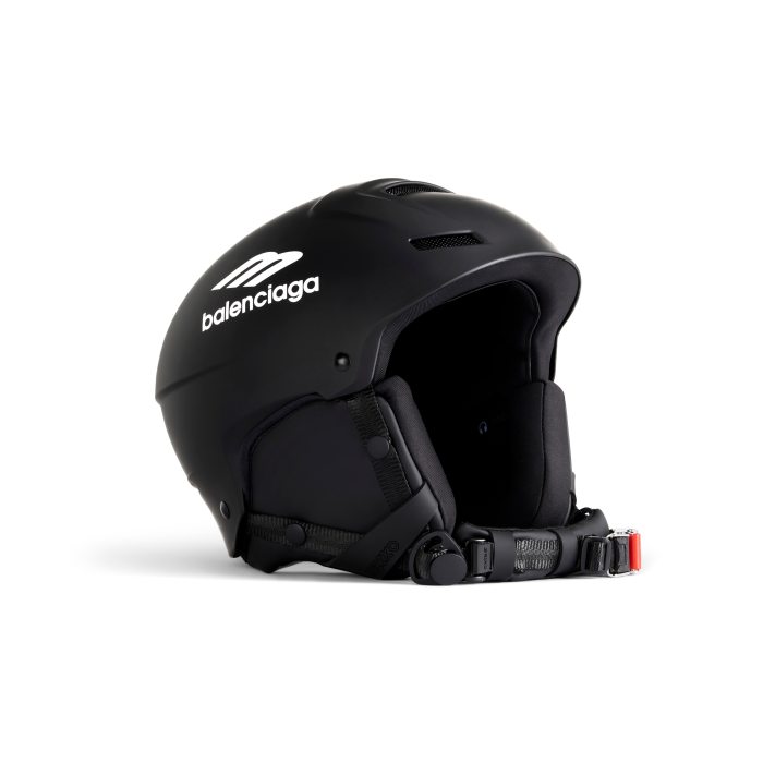 NIGO Balenciaga Men's and Women's Double D-Ring Ski Helmet Logo Solid Color Durable Breathable Matte Finish Glossy All-Rounder Helmet Accessories #nigo81713