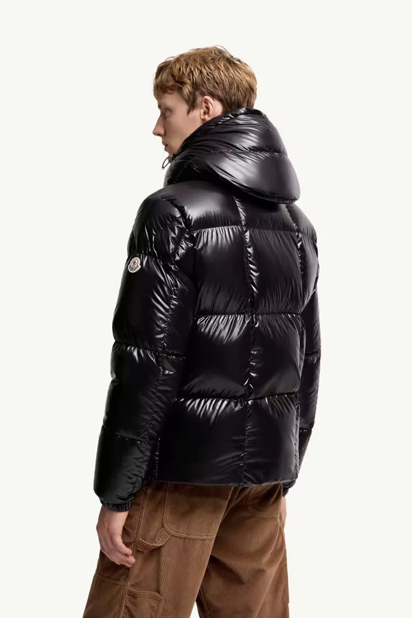 NIGO Moncler Men's & Women's Parana Series Solid Color Minimalist Logo Zipper Hooded Short Down Jacket #nigo81597