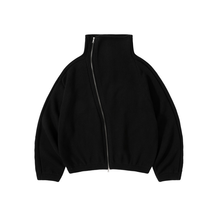 NIGO Dries Van Noten DVN Men's Spring And Autumn Winter Zipper Stand up Collar Knitted Solid Color Long Sleeve Sweater Ngvp #nigo2552