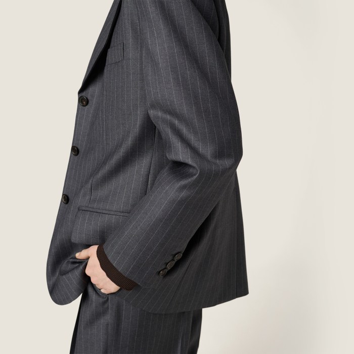 NIGO MiuMiu Women's Fall/Winter Single-Breasted Lapel Striped Solid-Color Wool Blend Long-Sleeve Blazer Jacket #nigo81747