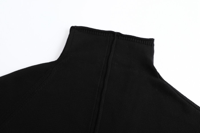 NIGO Dries Van Noten DVN Men's Spring And Autumn Winter Zipper Stand up Collar Knitted Solid Color Long Sleeve Sweater Ngvp #nigo2552