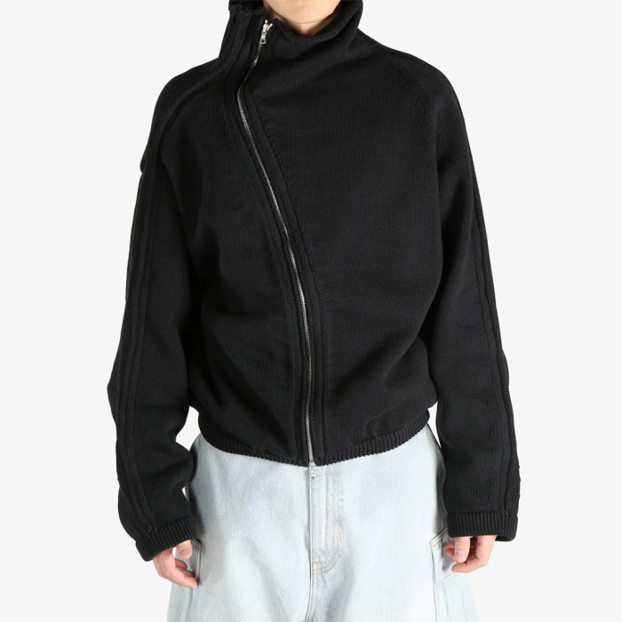NIGO Dries Van Noten DVN Men's Spring And Autumn Winter Zipper Stand up Collar Knitted Solid Color Long Sleeve Sweater Ngvp #nigo2552