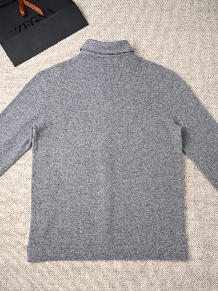 NIGO Ermenegildo Zegna Men's Spring, Summer, Autumn Cashmere Silk Lapel Long Sleeved Single Breasted Solid Color Shirt Ngvp #nigo2564