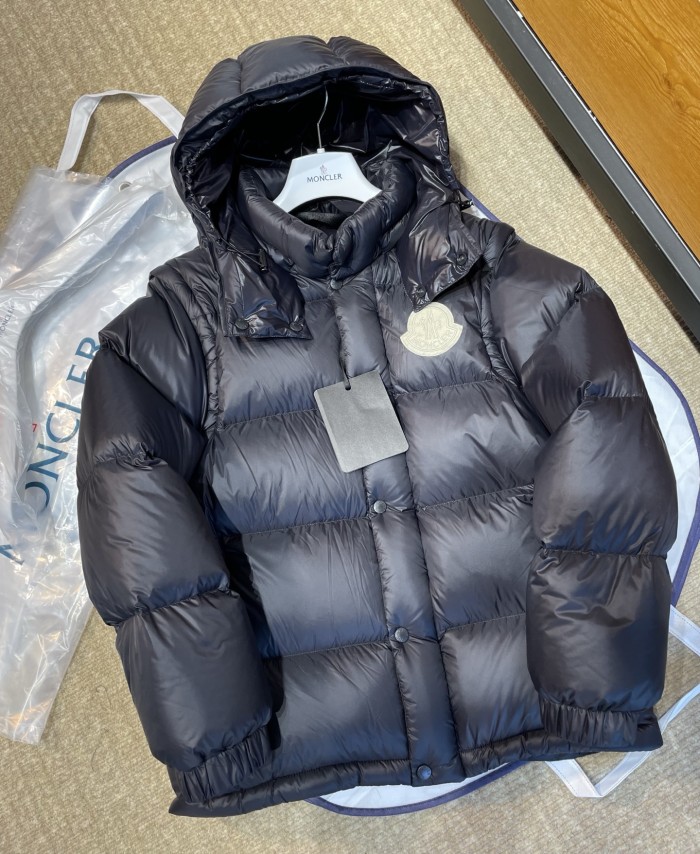 NIGO Moncler Men's Fall/Winter Fashion Classic Solid Color Zipper Hooded Cotton Jacket Long Sleeve Down Jacket Thick Coat Jacket #nigo79243