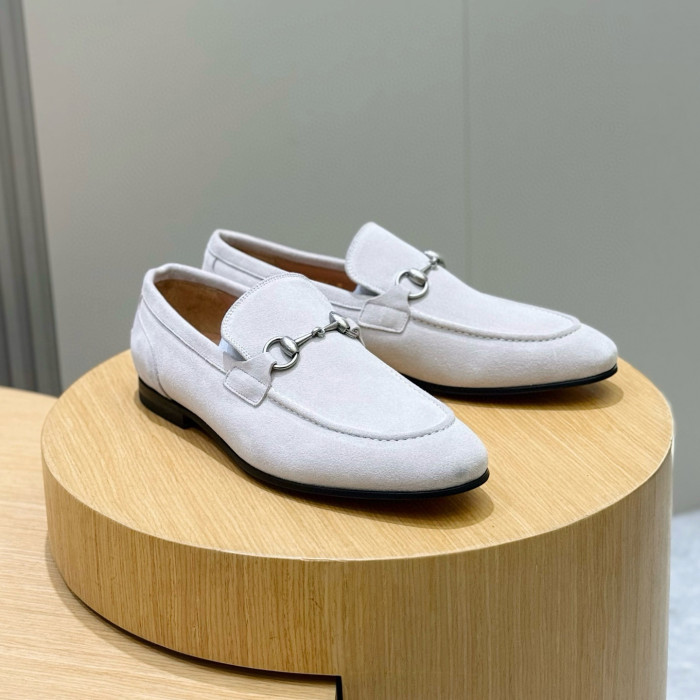 NIGO GUCCI Men's Spring/Fall Fashion Casual Round Toe Slip On Flat Low Top Horsebit Loafers Shoes #nigo79272