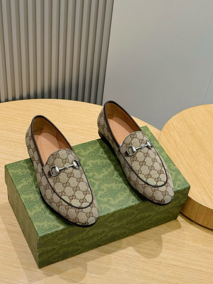 NIGO GUCCI Men's Spring/Fall Fashion Casual Round Toe Slip On Flat Low Top Horsebit Loafers Shoes #nigo79272