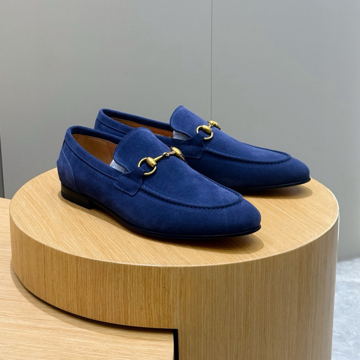 NIGO GUCCI Men's Spring/Fall Fashion Casual Round Toe Slip On Flat Low Top Horsebit Loafers Shoes #nigo79272