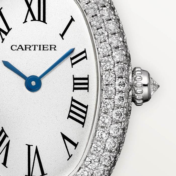 NIGO Cartier Baignoire Men's And Women's Fashion Classic Luxury Prestige Diamond Studded Design Quartz Movement 8mm Thickness Water-resistant Quartz Watch Watch Accessories #nigo79269