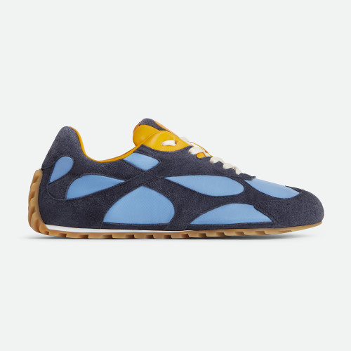 NIGO Bottega Veneta Women's Orbit Flash Sneakers Four Seasons Retro Low Top Round Toe Lace Up Color Blocking Casual Shoes Ngvp #nigo1958