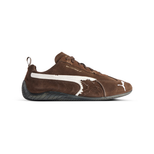 NIGO Balenciaga X PUMA SPEEDCAT BALENCIAGA Men's And Women's Spring/fall Fashion Casual Round Toe Lace Up Flat Low Top Thin Suede Sneakers Casual Shoes #nigo79286