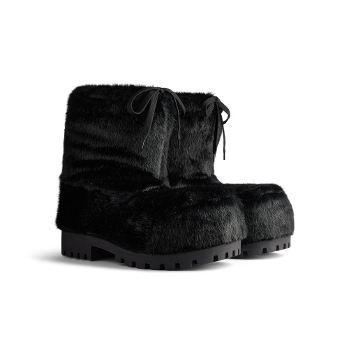 NIGO Balenciaga ALASKA Men's And Women's Fall/winter Fashion Casual Round Toe Slip On Short Snow Boots Shoes #nigo79283