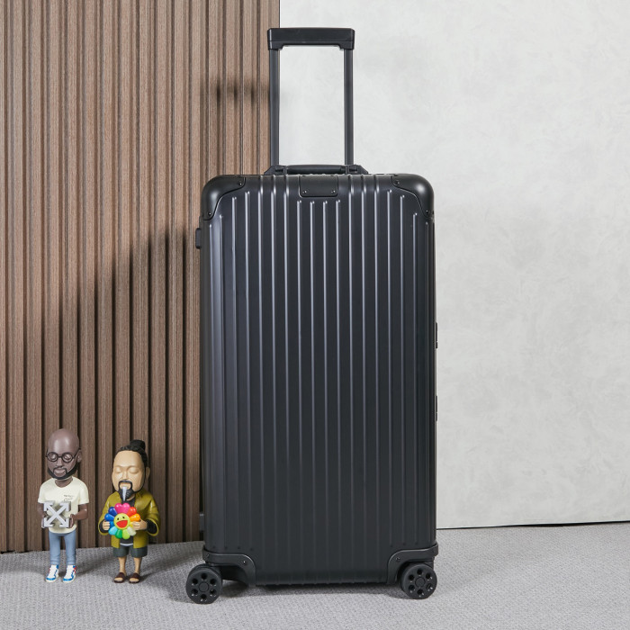 NIGO Rimowa Men's And Women's Fashion Classic Solid Color Checked Luggage With Retractable Handle 33-inch Suitcase Checked Luggage Bag Bags #nigo79299