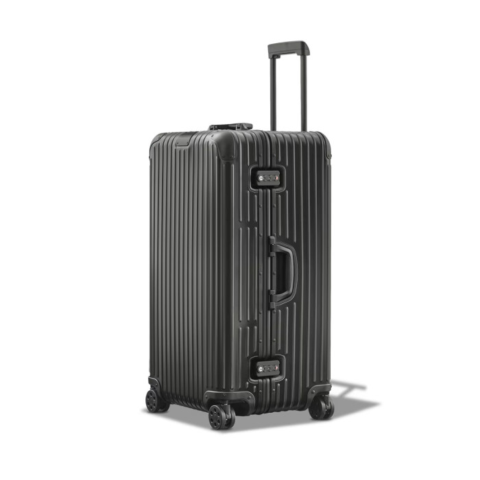 NIGO Rimowa Men's And Women's Fashion Classic Solid Color Checked Luggage With Retractable Handle 33-inch Suitcase Checked Luggage Bag Bags #nigo79299