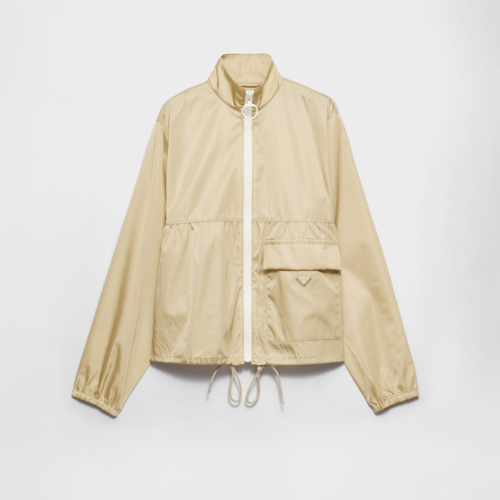 NIGO Prada Women's Spring/Fall Fashion Casual High Neck Zipper Jacket with Elastic Waist Zipper Half Skirt Suit Set #nigo79313