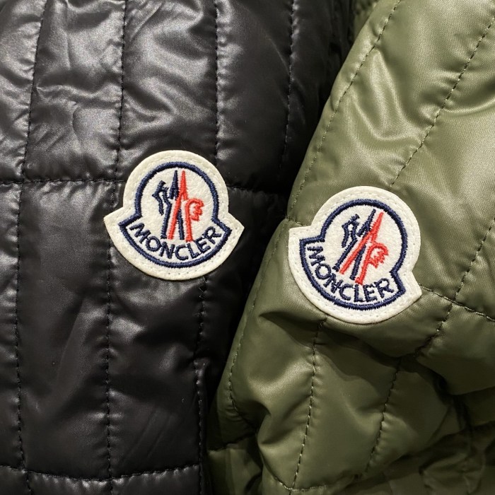 NIGO Moncler Men's Winter Fashion Casual Lapel Zipper Minimalist Vertical Quilted Lightweight Cotton Outerwear  Jacket #nigo79317
