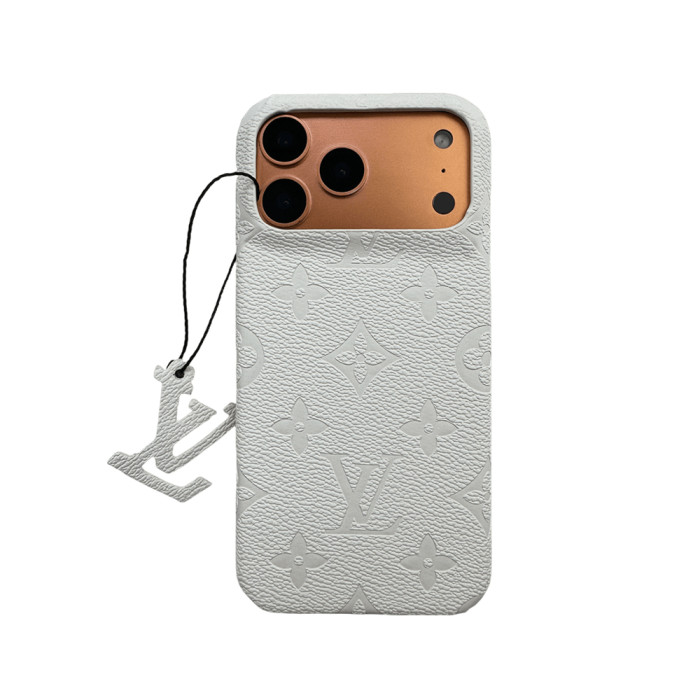 NIGO Louis Vuitton Men's And Women's Fashion Classic Solid Color Embossed iPhone 12-17 Pro Max Phone Case  Other Accessories #nigo79352