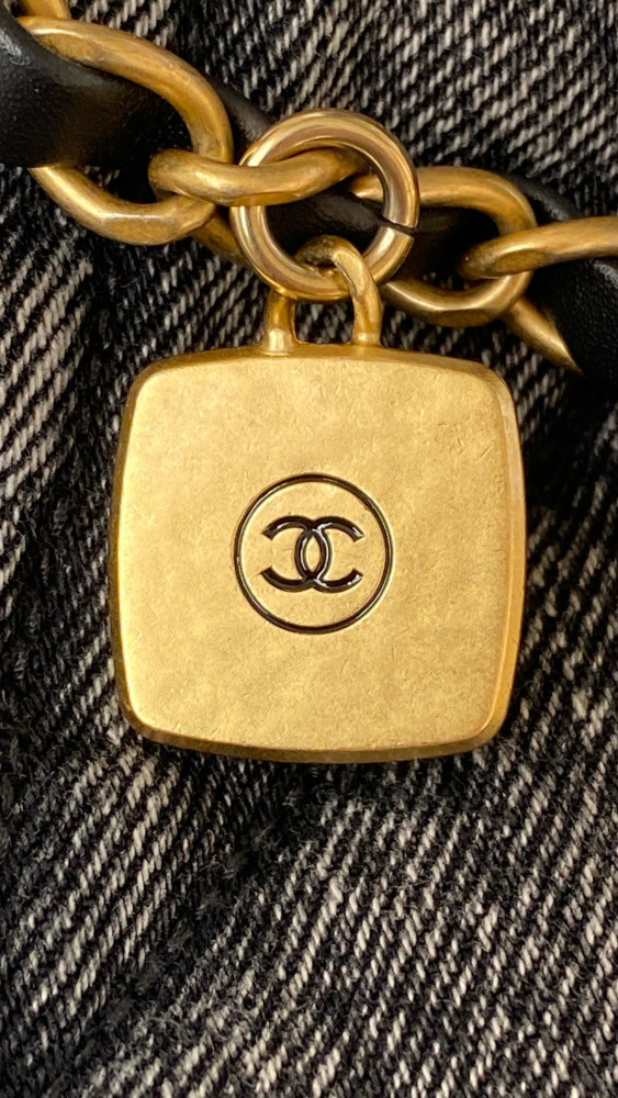 NIGO Chanel Women's Fashion Classic Solid Color Logo Denim Quilted Tote Shoulder Chain Bag Bags #nigo79349