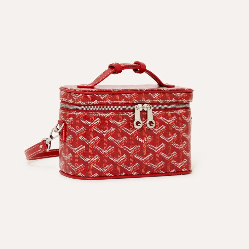 NIGO GOYARD MUSE Women's Fashion Classic Double Zip Closure Adjustable Strap Mini Makeup Bag Handbag Crossbody Bag Bags MUSEVAMINTY-09CL09P #nigo79346