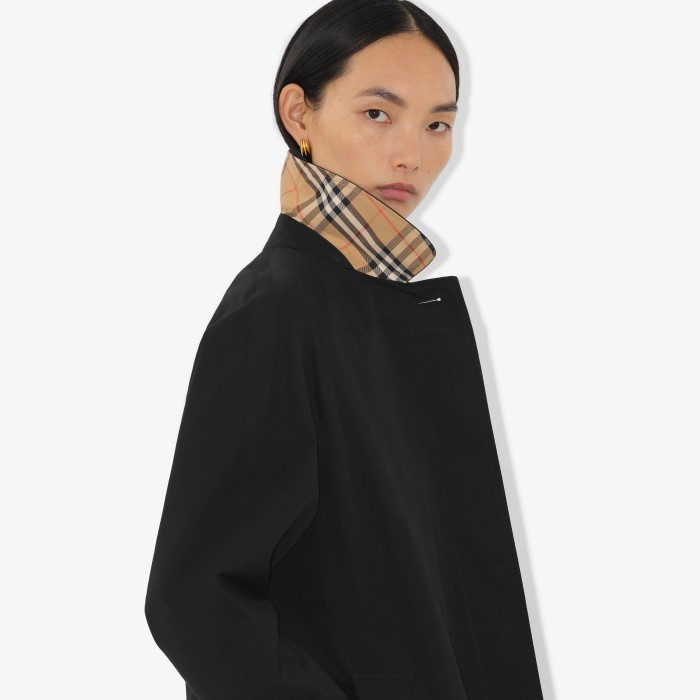NIGO Burberry Men's And Women's Spring/fall Fashion Casual Collared Solid Color Mid Length Coat Trench Jacket #nigo79368