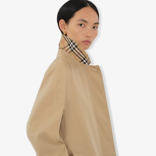 NIGO Burberry Men's And Women's Spring/fall Fashion Casual Collared Solid Color Mid Length Coat Trench Jacket #nigo79368