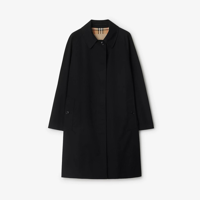 NIGO Burberry Men's And Women's Spring/fall Fashion Casual Collared Solid Color Mid Length Coat Trench Jacket #nigo79368