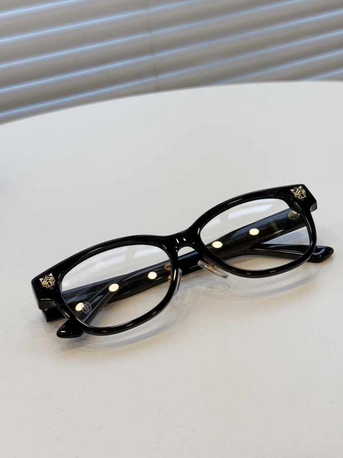 NIGO Cartier Women's Fashion Classic Solid-color Frame With Logo Temple Tips Optical Frames For Myopia Compatible With Prescription Lenses Sunglassas Accessories #nigo79417