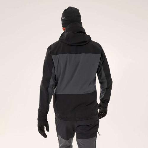NIGO Arcteryx Serratus Hoody Men's Autumn/winter Fashion Casual Solid Color Logo Embroidery Soft Shell Fabric Hooded Zipper Jacket #nigo78322