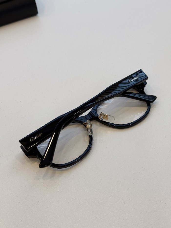 NIGO Cartier Women's Fashion Classic Solid-color Frame With Logo Temple Tips Optical Frames For Myopia Compatible With Prescription Lenses Sunglassas Accessories #nigo79417