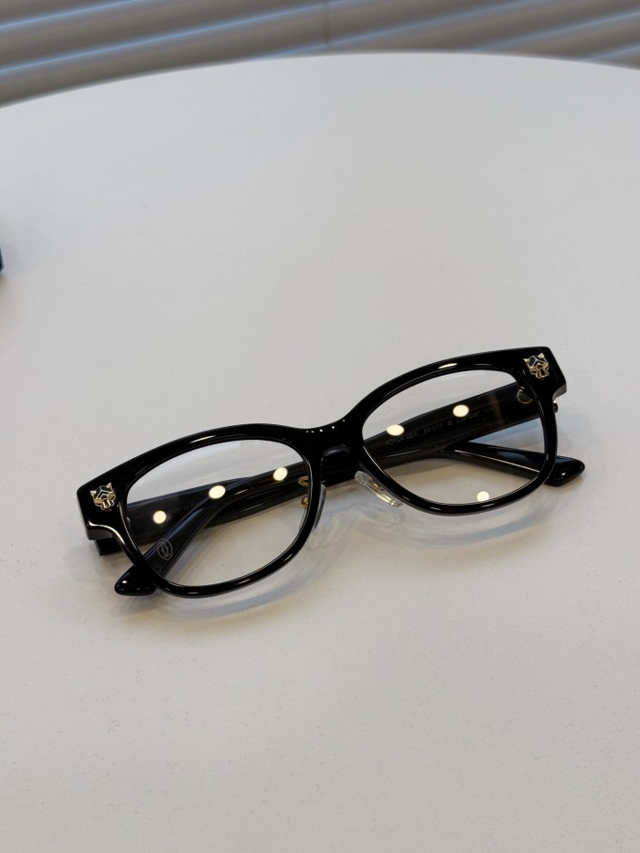 NIGO Cartier Women's Fashion Classic Solid-color Frame With Logo Temple Tips Optical Frames For Myopia Compatible With Prescription Lenses Sunglassas Accessories #nigo79417