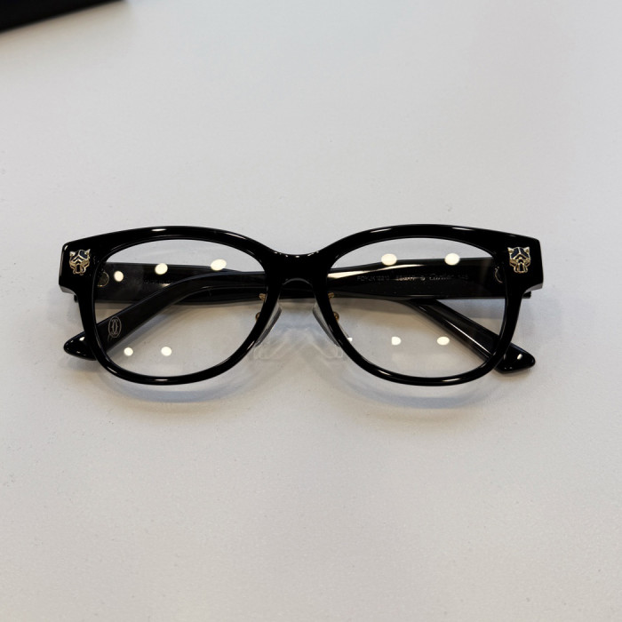NIGO Cartier Women's Fashion Classic Solid-color Frame With Logo Temple Tips Optical Frames For Myopia Compatible With Prescription Lenses Sunglassas Accessories #nigo79417