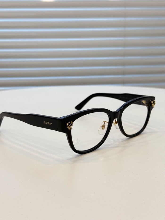 NIGO Cartier Women's Fashion Classic Solid-color Frame With Logo Temple Tips Optical Frames For Myopia Compatible With Prescription Lenses Sunglassas Accessories #nigo79417