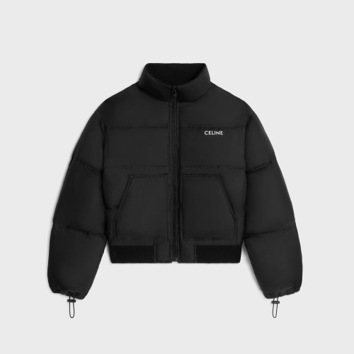 NIGO Celine Men's And Women's Winter Fashion Classic Solid Color High Neck Zipper Goose Down Jacket #nigo79419