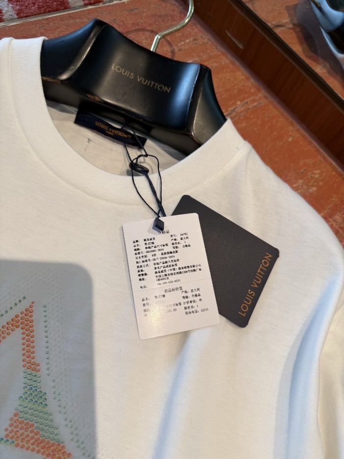 NIGO Louis Vuitton MONOGRAM Men's And Women's Summer Fashion Casual Solid Color Crew Neck Pullover Classic Print Pattern Short Sleeve T-Shirt #nigo79423