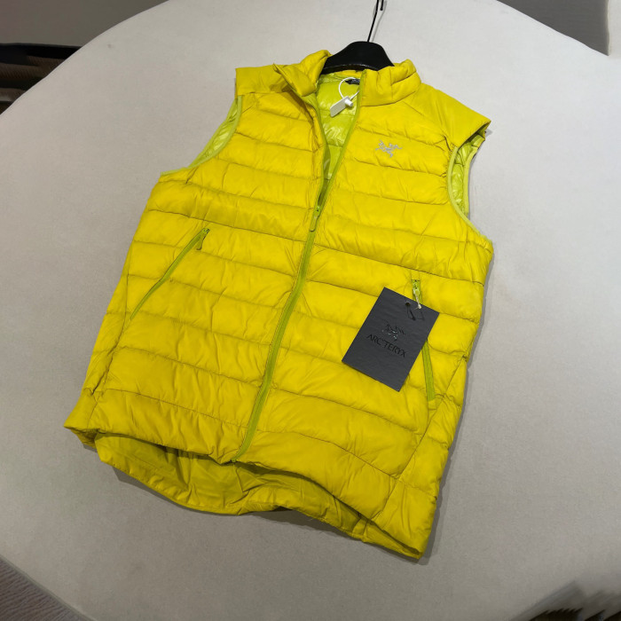 NIGO Arcteryx Men's Fall/Winter Fashion Casual High Neck Zipper Sleeveless Thermal Vest #nigo79431