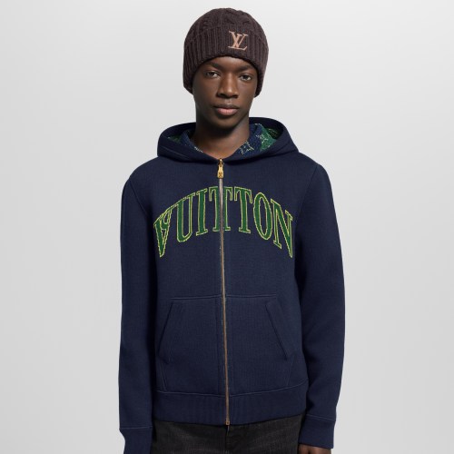 NIGO Louis Vuitton MONOGRAM Men's Spring/Fall Fashion Casual Hooded Zipper Letter Print Reversible Jacket #nigo331359