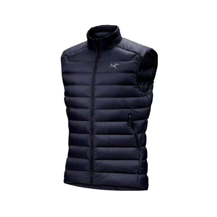 NIGO Arcteryx Men's Fall/Winter Fashion Casual High Neck Zipper Sleeveless Thermal Vest #nigo79431