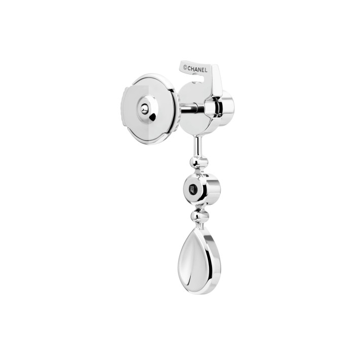 NIGO Chanel ETERNAL N°5 Women's Fashion Classic Teardrop Diamond Earrings Lucky Number 5 Asymmetrical Design Stud Jewelry Accessories #nigo79466