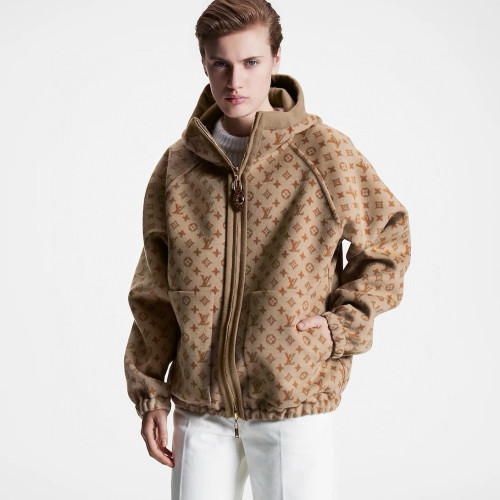 NIGO Louis Vuitton Men's And Women's Fall/winter Fashion Casual Solid Color Hooded Zipper Classic Print Reversible Jacket #nigo79459