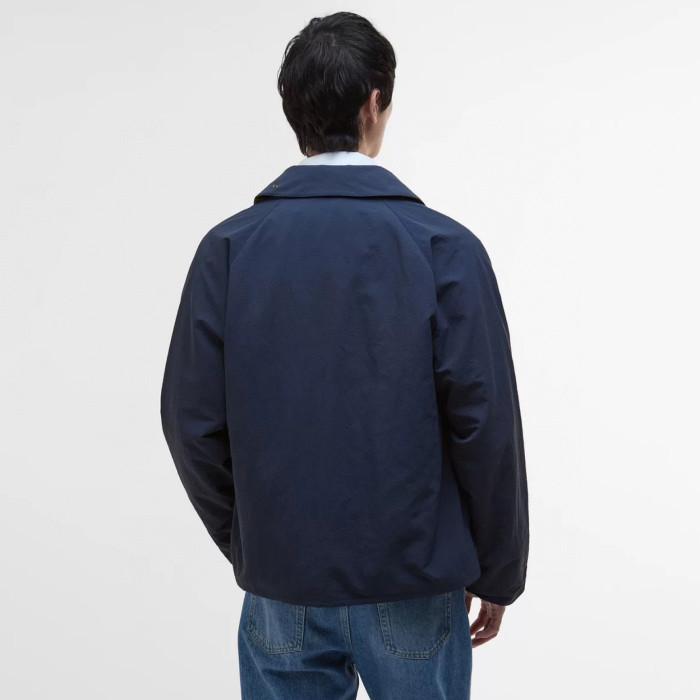NIGO Barbour Men's Spring/Fall Fashion Classic Solid Color Lapel Single Breasted Waterproof Polyester Blend Fabric Casual Oversized Jacket #nigo79495